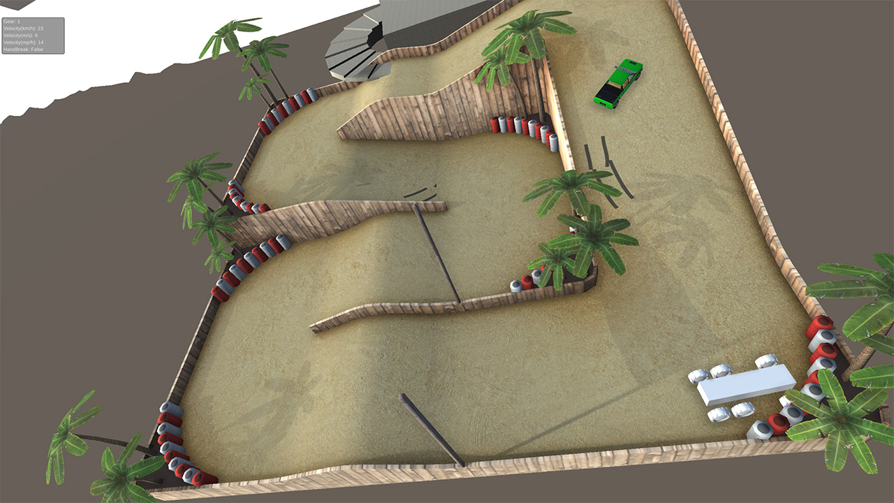 Offroad 4x4 experiment